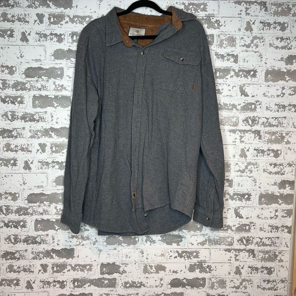 Legendary white tails long sleeve button down